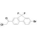 1- (7-Bromo-9, 9-difluoro-9H-fluoren-2-il) -2-cloro-etanona No. CAS 1378387-81-5 98.00%
